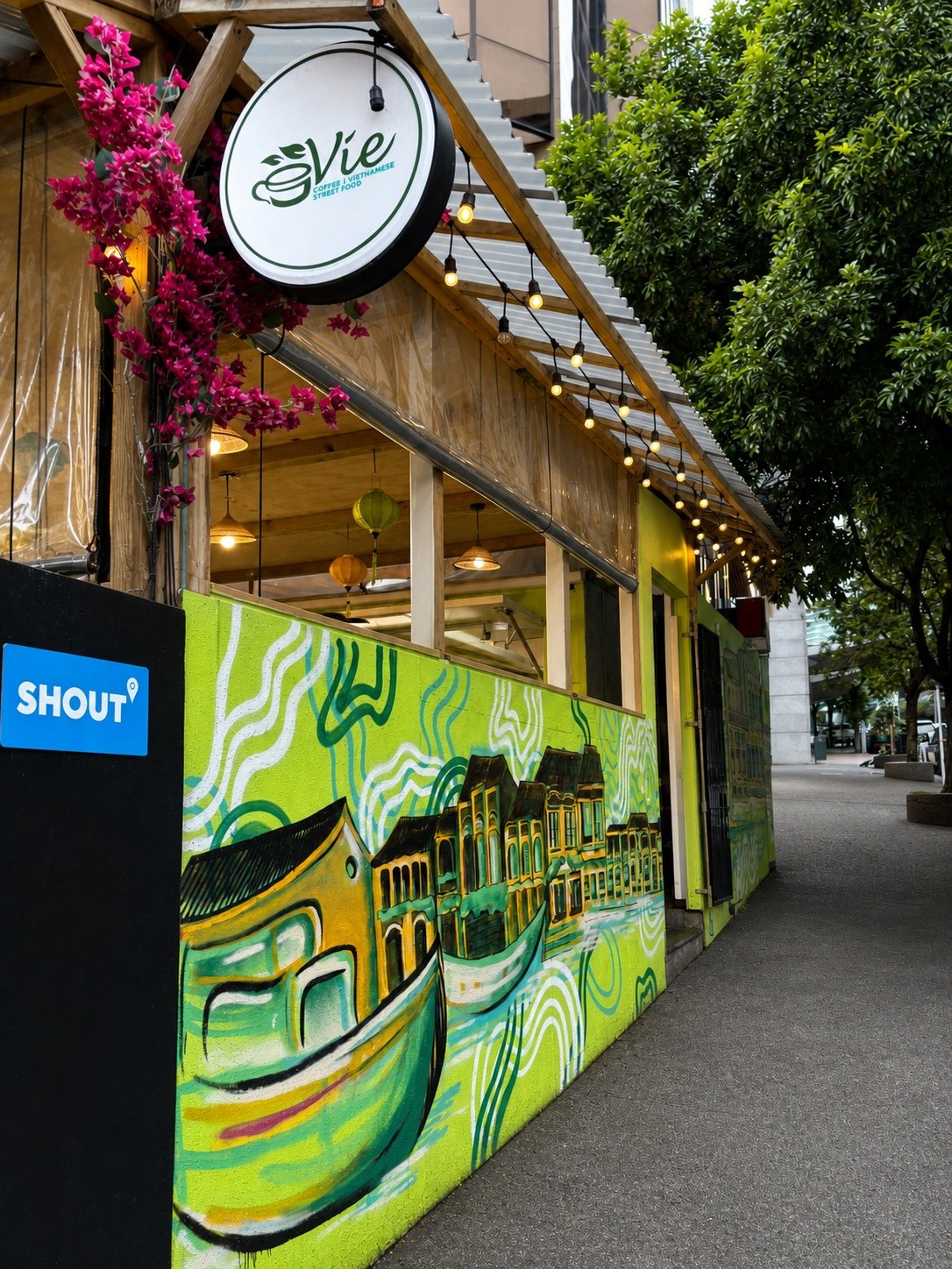 Vie Coffee and Vietnamese Street Food storefront or restaurant hero photograph